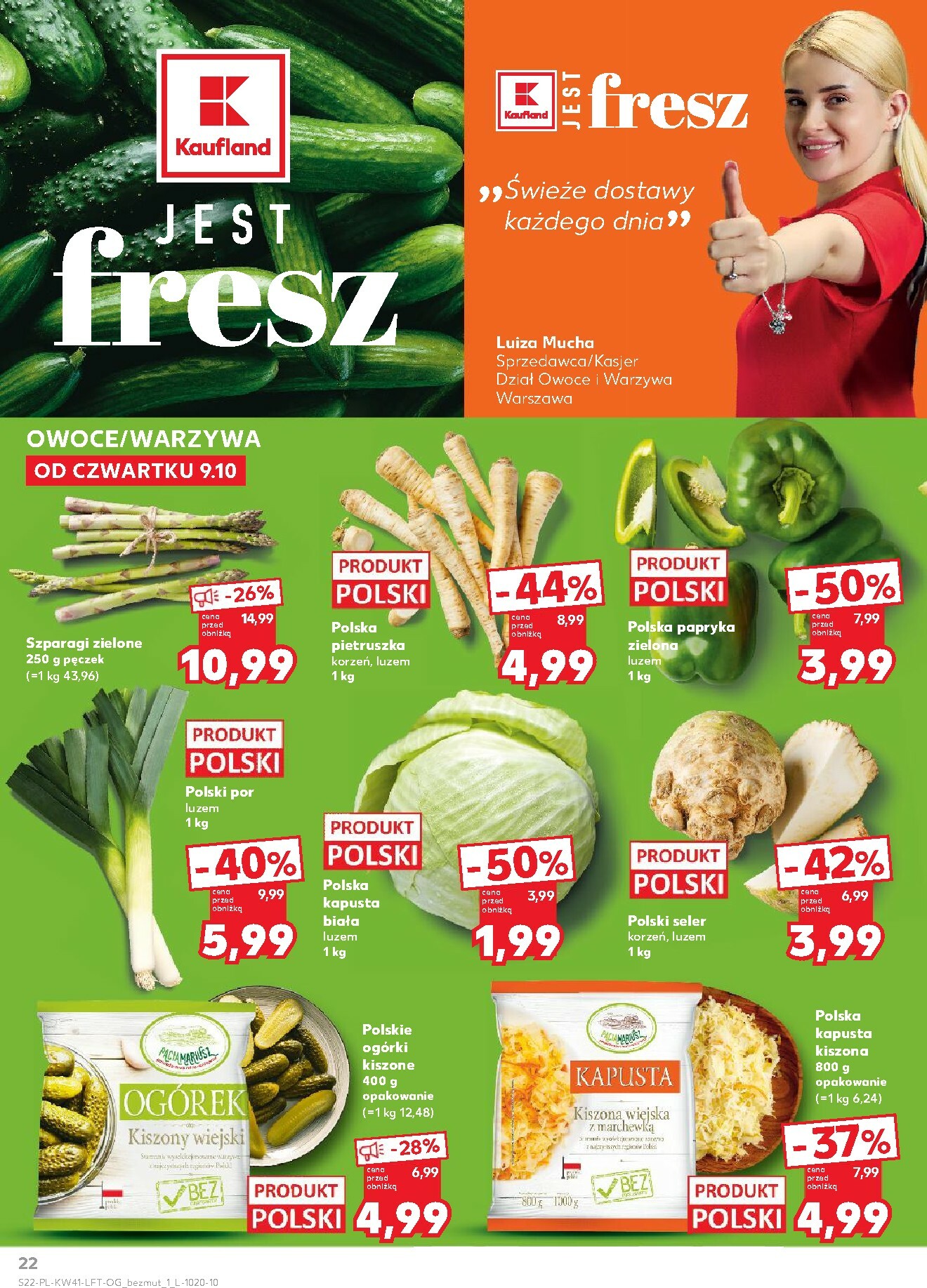 kaufland - Gazetka Kaufland - ważna od 09.10. do 15.10. - page: 22