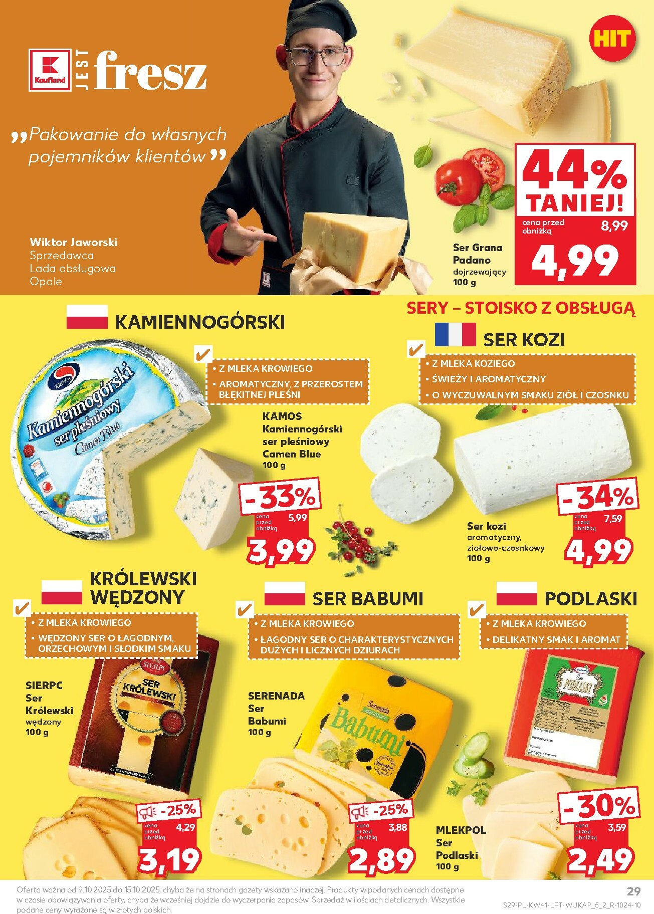 kaufland - Gazetka Kaufland - ważna od 09.10. do 15.10. - page: 29