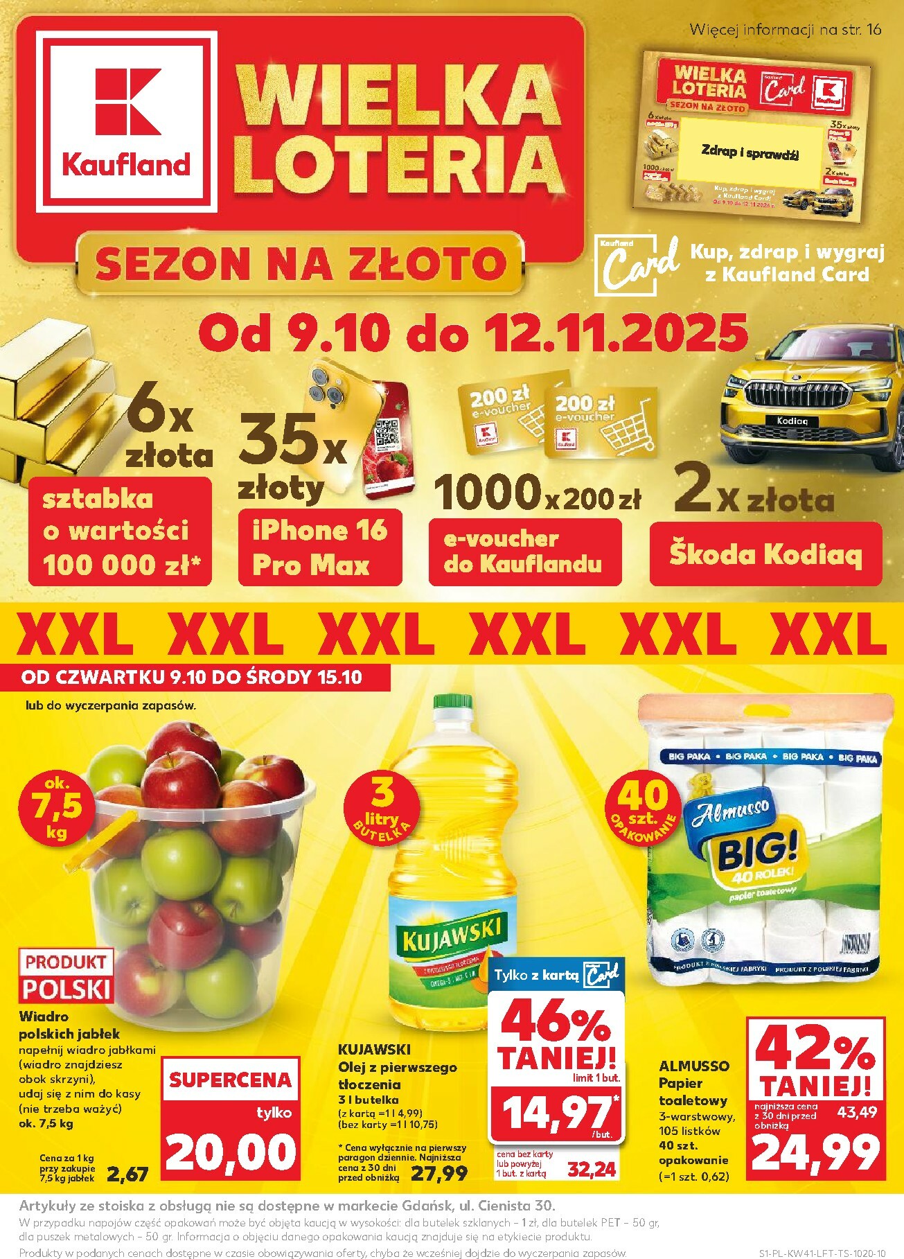 kaufland - Gazetka Kaufland - ważna od 09.10. do 15.10.