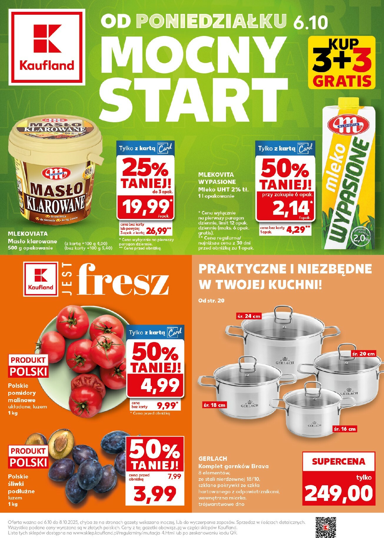 kaufland - Gazetka Kaufland - Mocny Start - ważna od 06.10. do 08.10.