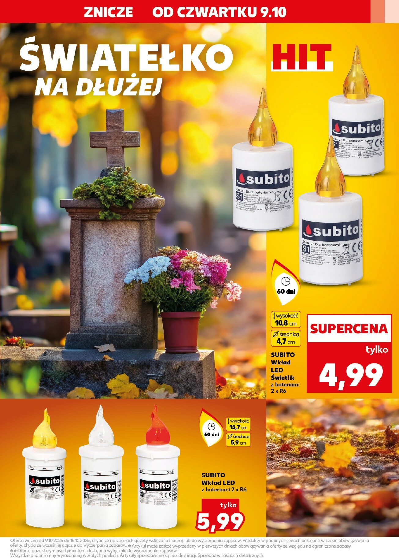 kaufland - Gazetka Kaufland - Pamietaj, dbaj - ważna od 09.10. do 15.10. - page: 11