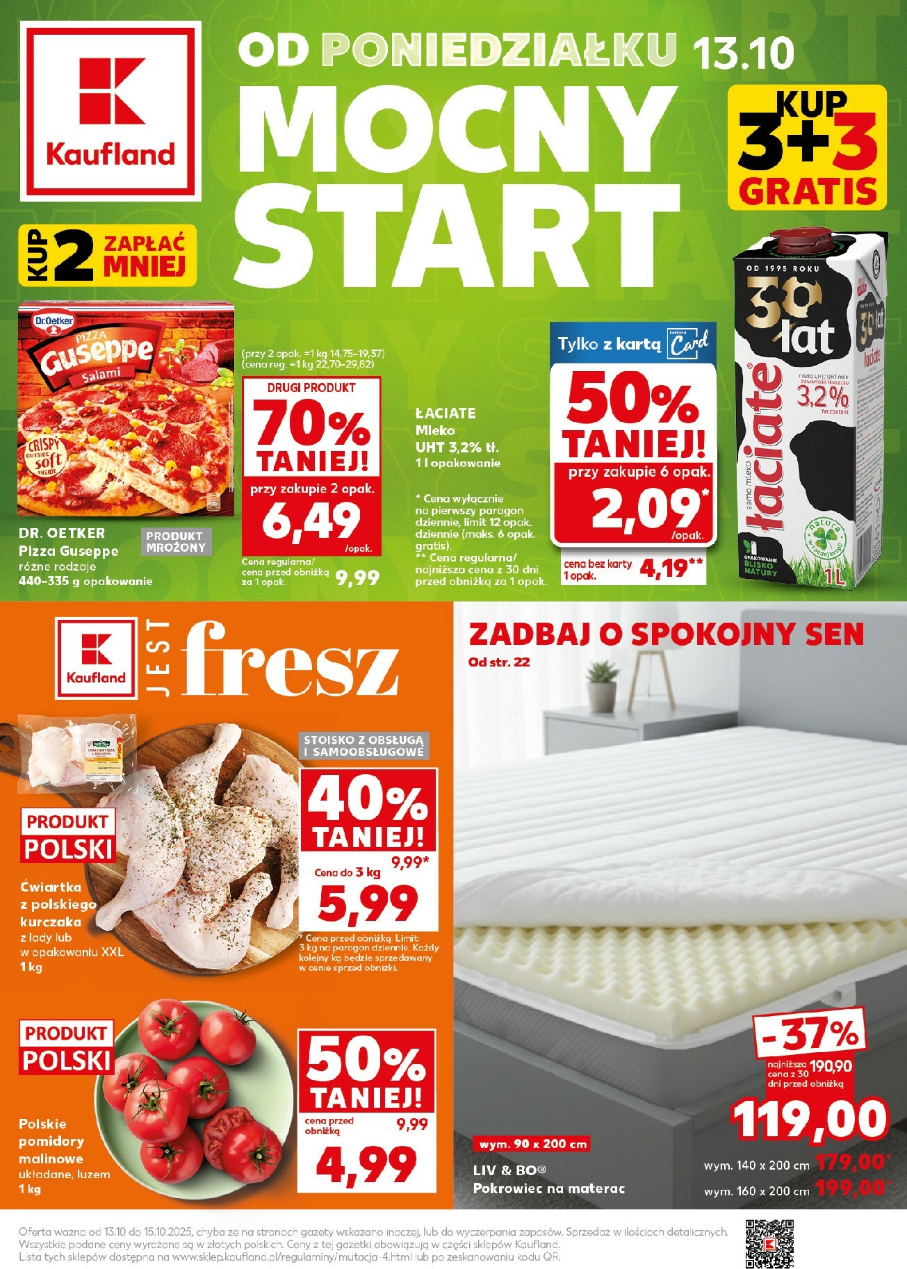 kaufland - Gazetka Kaufland - Mocny Start - ważna od 13.10. do 15.10.