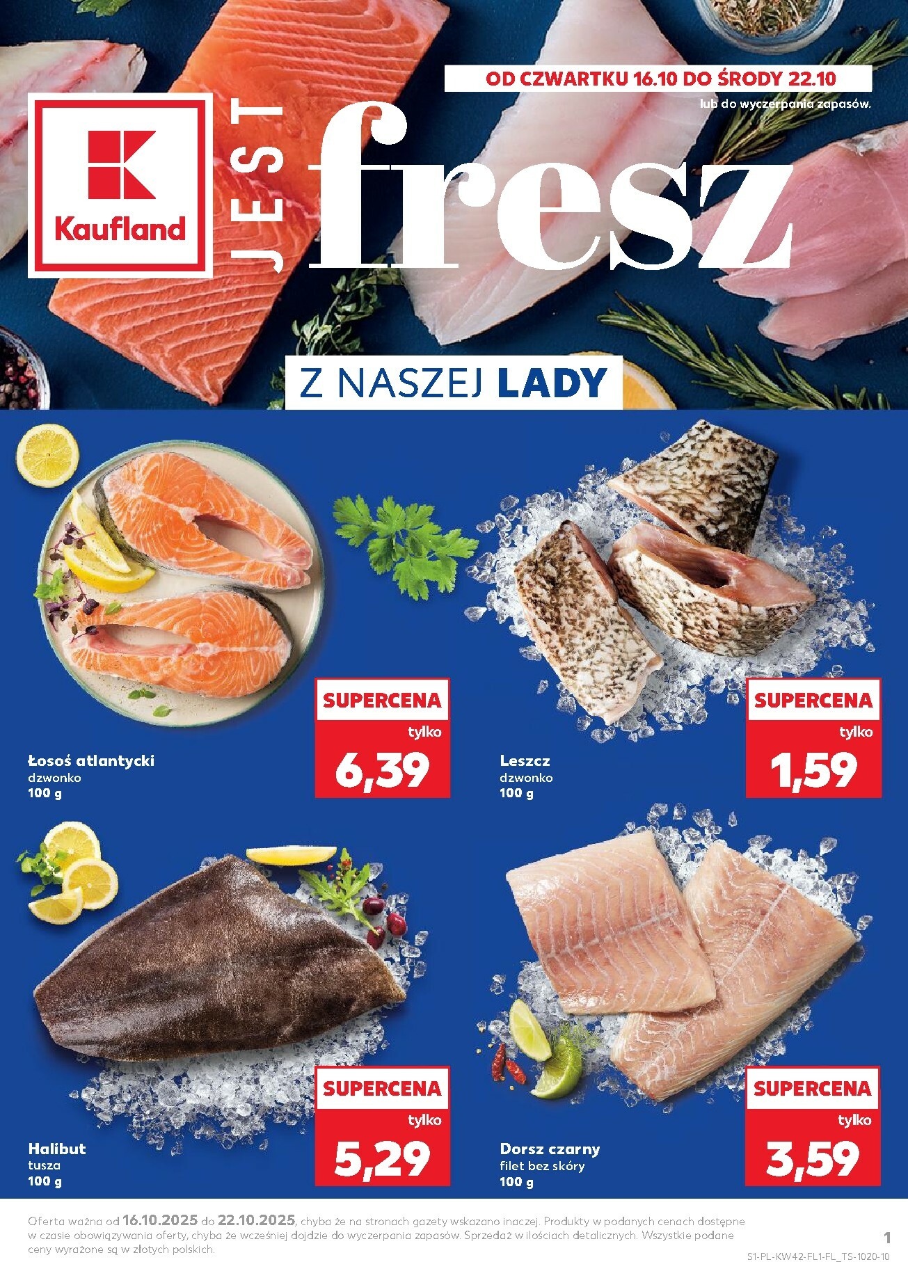 kaufland - Gazetka Kaufland - Z naszej lady - ważna od 16.10. do 22.10.