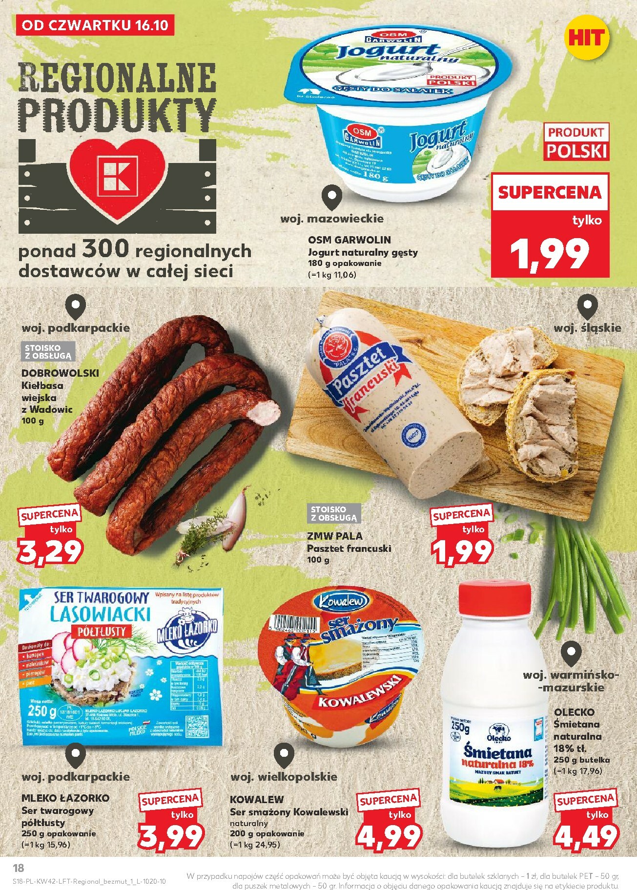 kaufland - Gazetka Kaufland - ważna od 16.10. do 22.10. - page: 18 kaufland - Gazetka Kaufland - ważna od 16.10. do 22.10. - page: 18