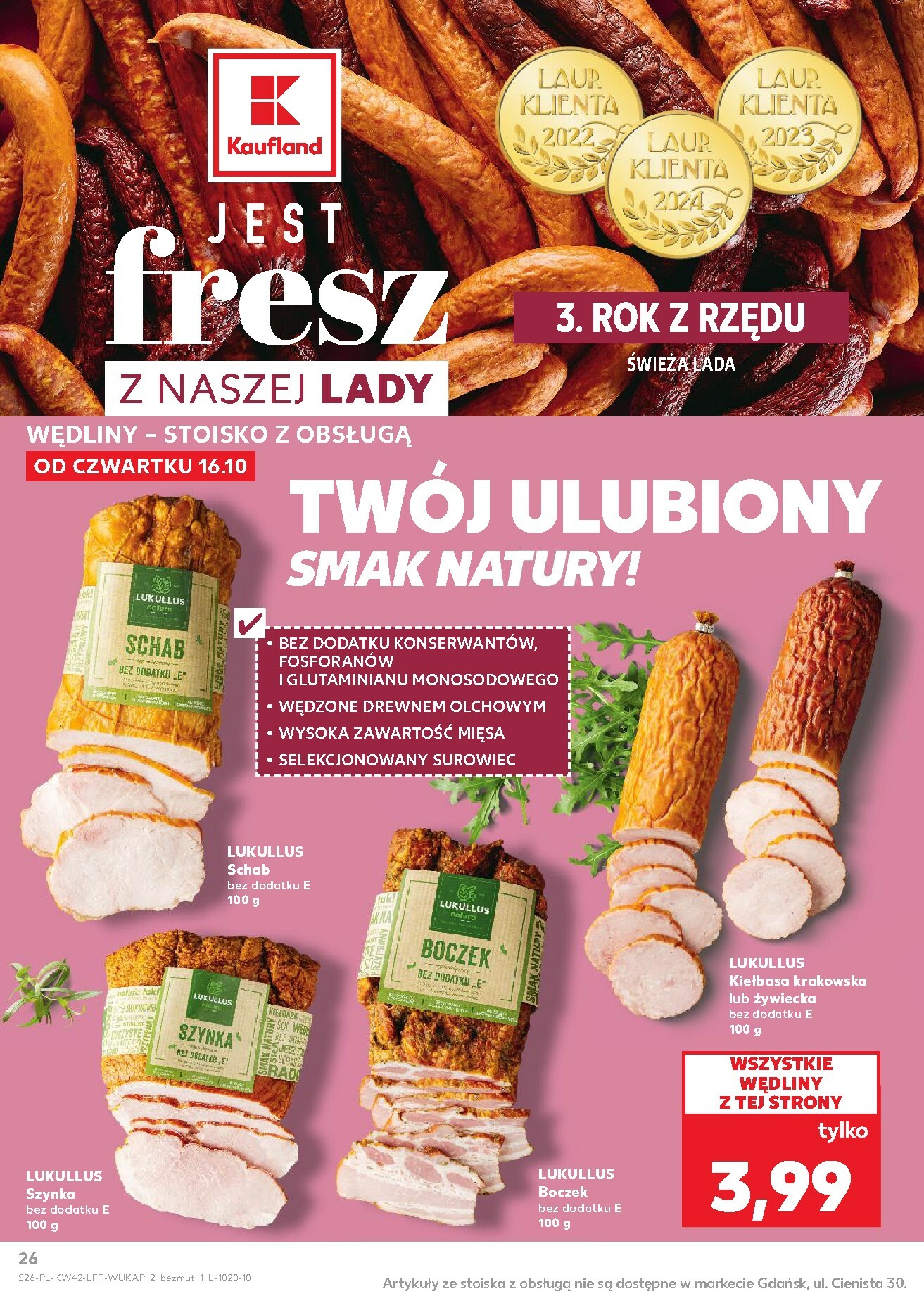 kaufland - Gazetka Kaufland - ważna od 16.10. do 22.10. - page: 26 kaufland - Gazetka Kaufland - ważna od 16.10. do 22.10. - page: 26
