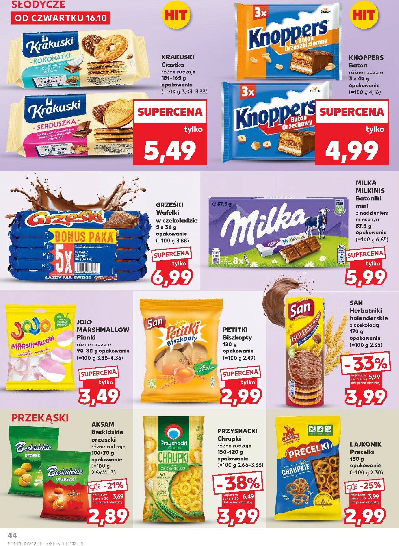 kaufland - Gazetka Kaufland - ważna od 16.10. do 22.10. - page: 44 kaufland - Gazetka Kaufland - ważna od 16.10. do 22.10. - page: 44