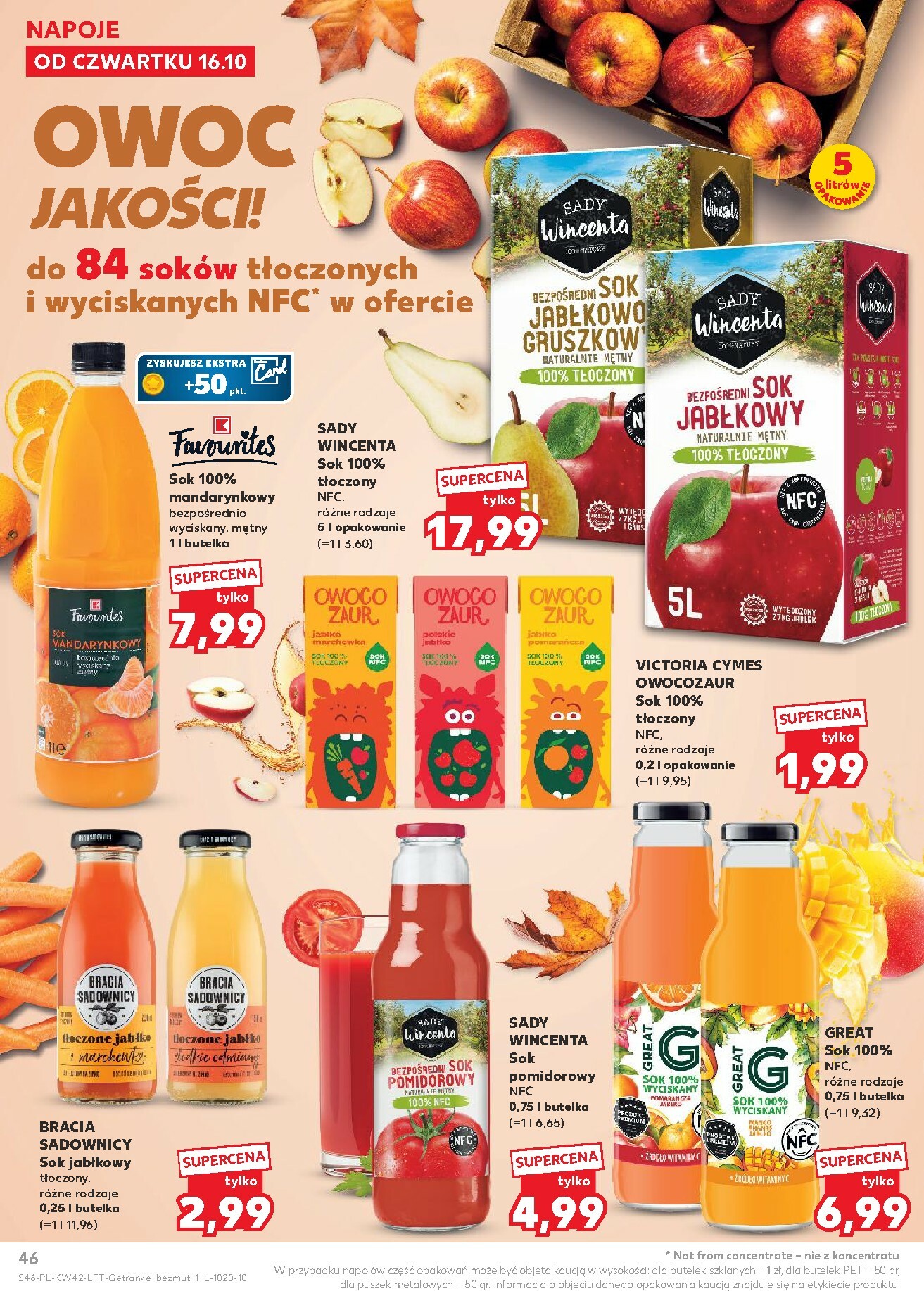 kaufland - Gazetka Kaufland - ważna od 16.10. do 22.10. - page: 46 kaufland - Gazetka Kaufland - ważna od 16.10. do 22.10. - page: 46