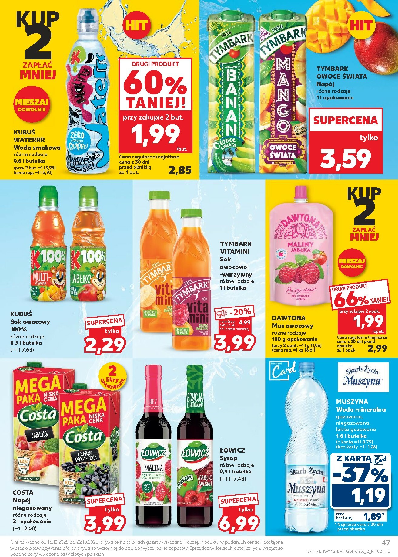 kaufland - Gazetka Kaufland - ważna od 16.10. do 22.10. - page: 47 kaufland - Gazetka Kaufland - ważna od 16.10. do 22.10. - page: 47