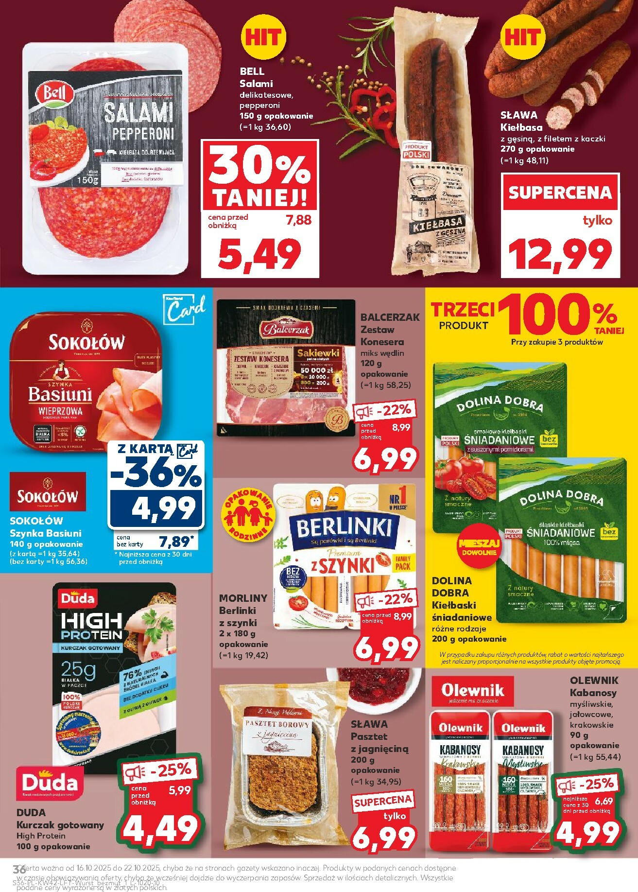 kaufland - Gazetka Kaufland - ważna od 16.10. do 22.10. - page: 36 kaufland - Gazetka Kaufland - ważna od 16.10. do 22.10. - page: 36