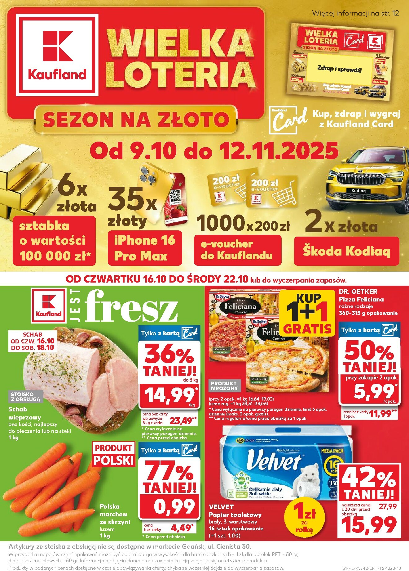 kaufland - Gazetka Kaufland - ważna od 16.10. do 22.10.