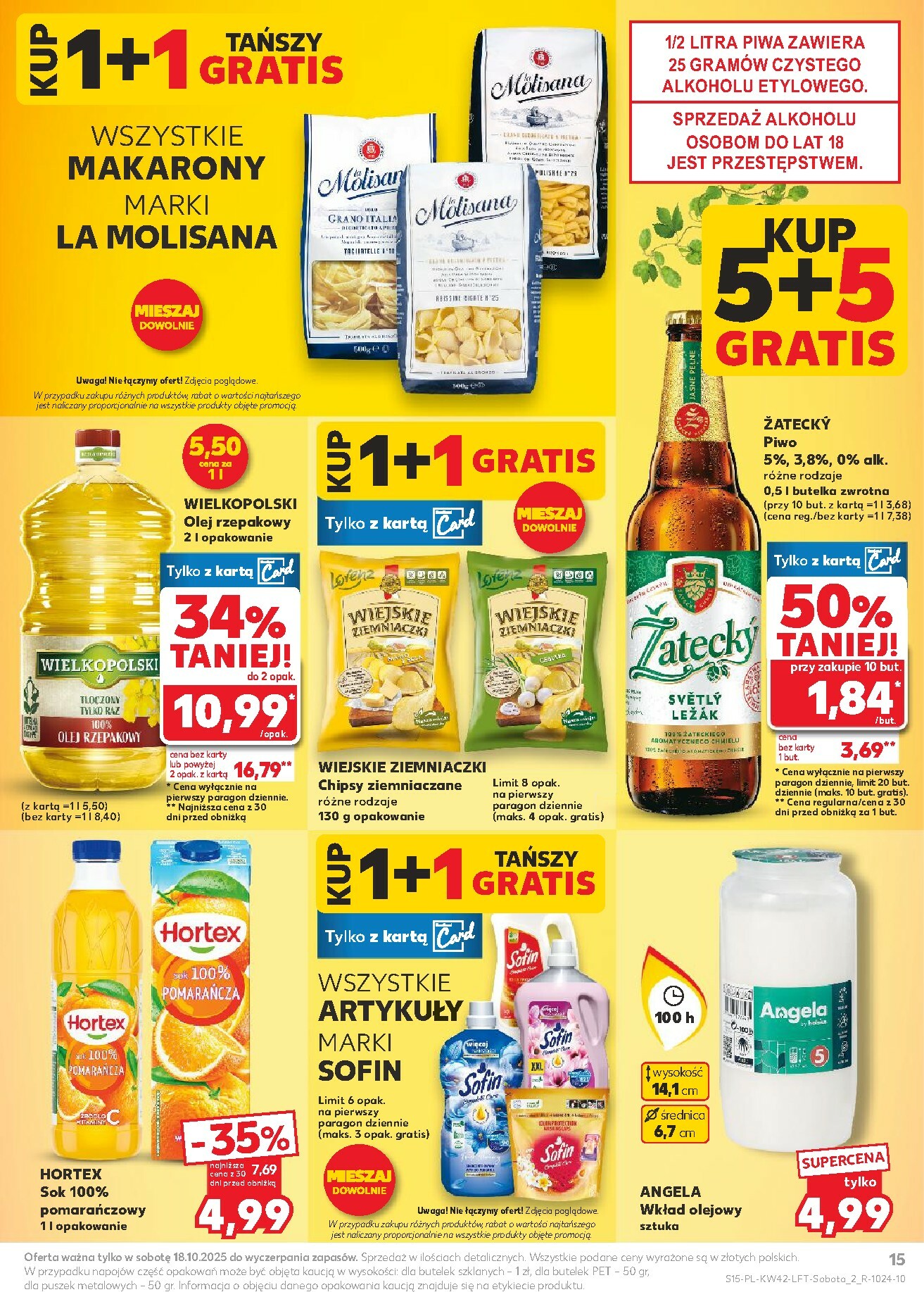 kaufland - Gazetka Kaufland - ważna od 16.10. do 22.10. - page: 15 kaufland - Gazetka Kaufland - ważna od 16.10. do 22.10. - page: 15