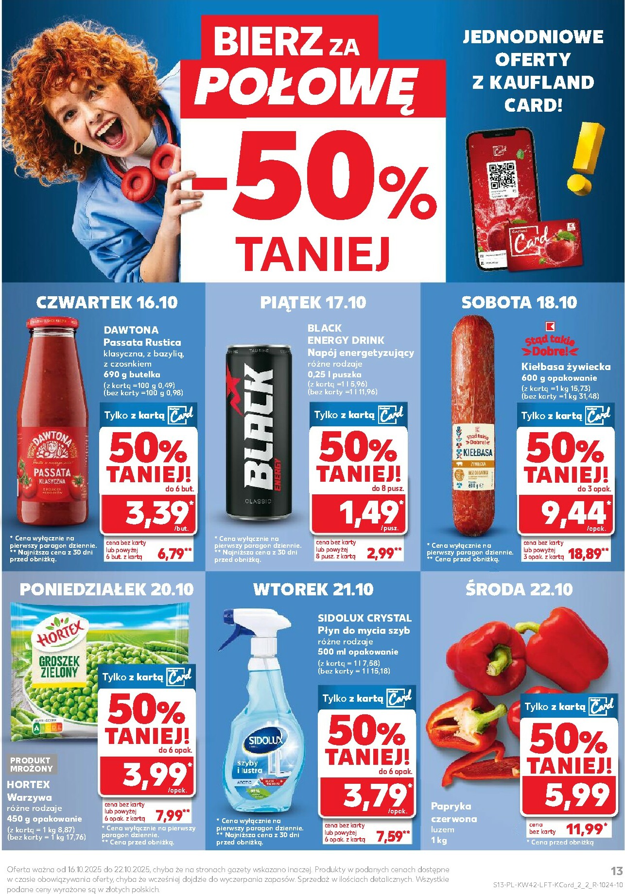 kaufland - Gazetka Kaufland - ważna od 16.10. do 22.10. - page: 13 kaufland - Gazetka Kaufland - ważna od 16.10. do 22.10. - page: 13