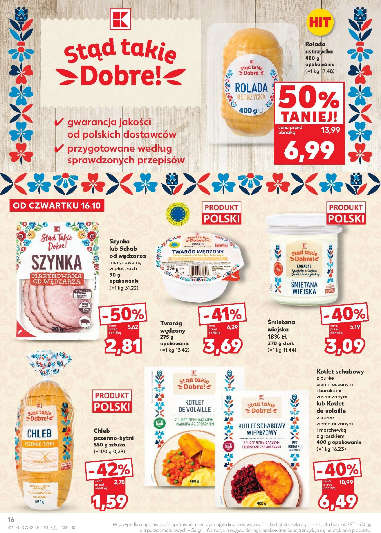 kaufland - Gazetka Kaufland - ważna od 16.10. do 22.10. - page: 16 kaufland - Gazetka Kaufland - ważna od 16.10. do 22.10. - page: 16