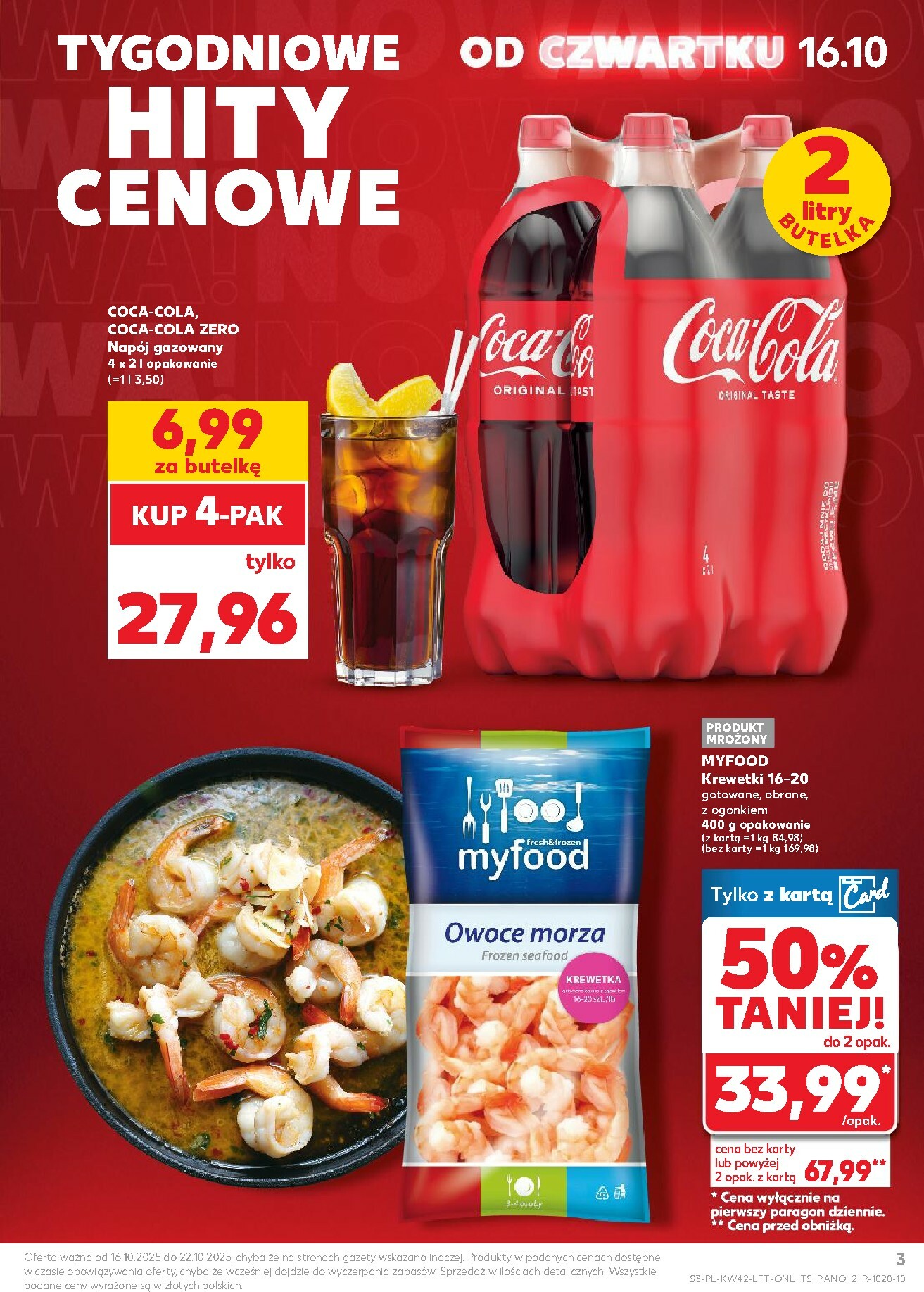 kaufland - Gazetka Kaufland - ważna od 16.10. do 22.10. - page: 3 kaufland - Gazetka Kaufland - ważna od 16.10. do 22.10. - page: 3