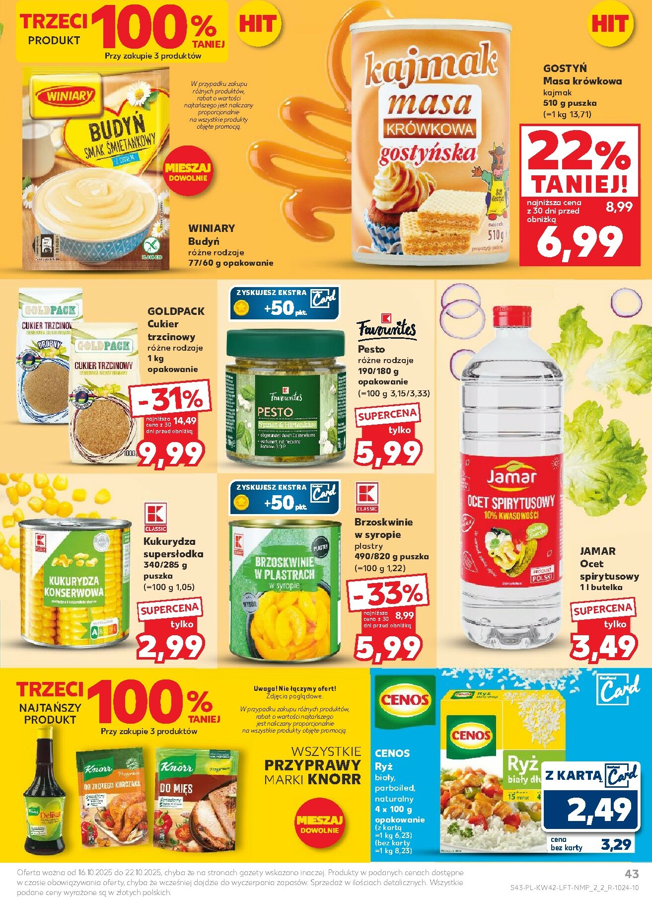 kaufland - Gazetka Kaufland - ważna od 16.10. do 22.10. - page: 43 kaufland - Gazetka Kaufland - ważna od 16.10. do 22.10. - page: 43