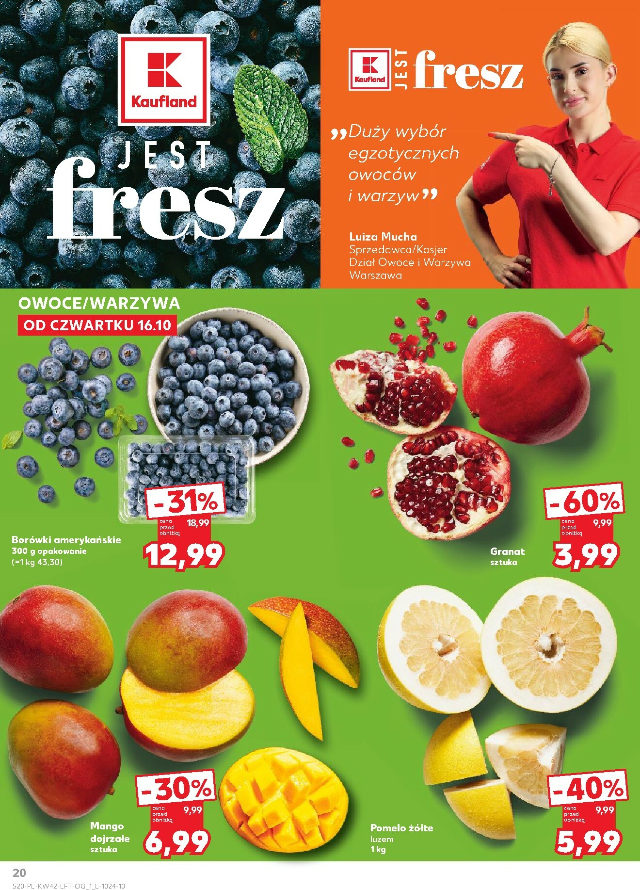 kaufland - Gazetka Kaufland - ważna od 16.10. do 22.10. - page: 20 kaufland - Gazetka Kaufland - ważna od 16.10. do 22.10. - page: 20