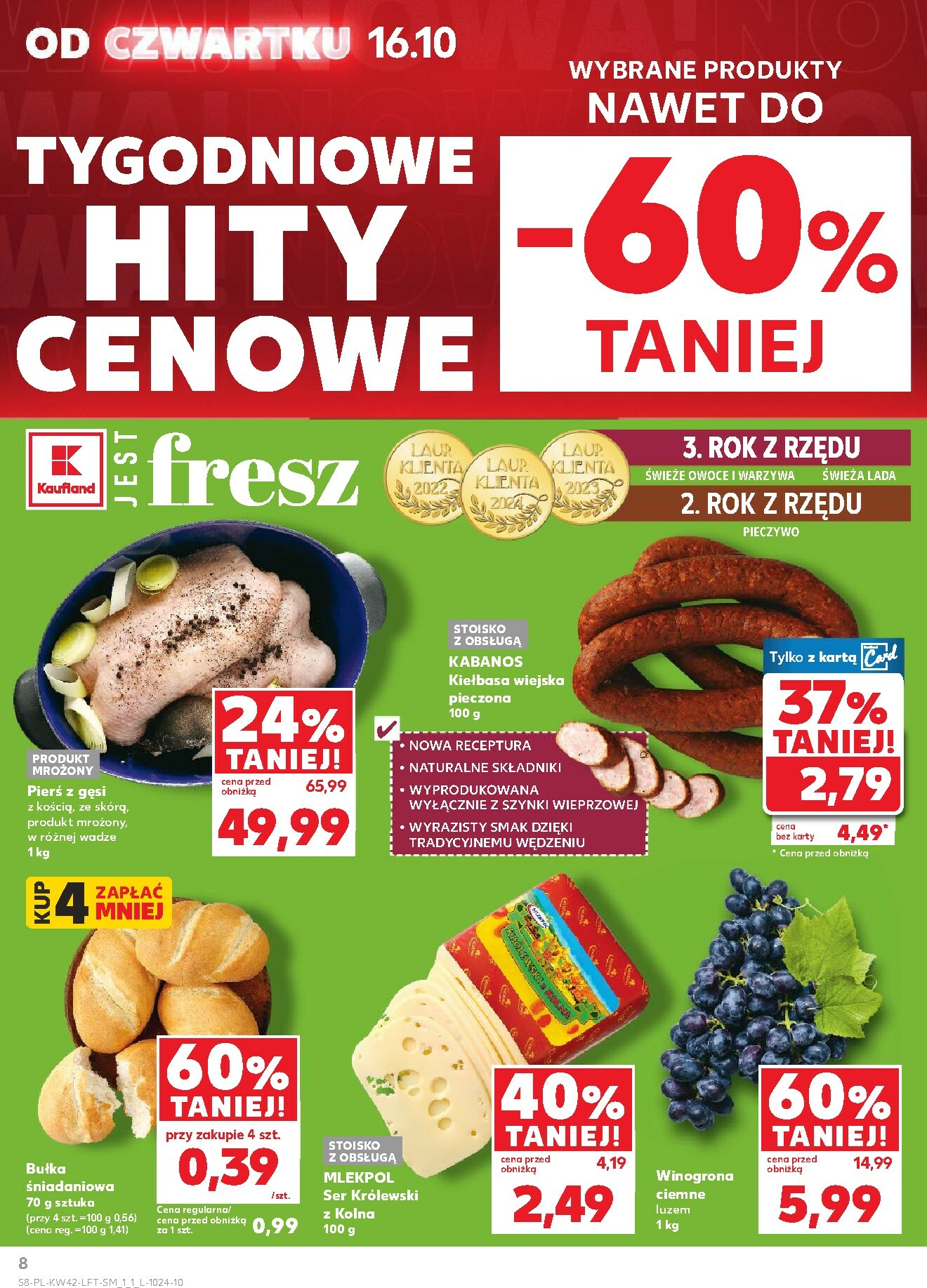 kaufland - Gazetka Kaufland - ważna od 16.10. do 22.10. - page: 8 kaufland - Gazetka Kaufland - ważna od 16.10. do 22.10. - page: 8