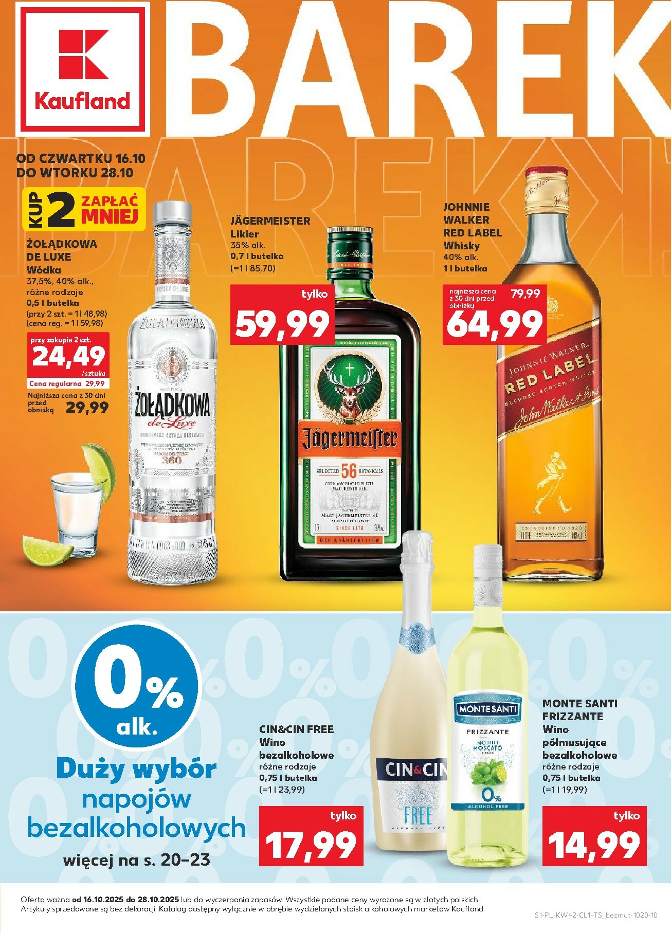 kaufland - Gazetka Kaufland - Barek - ważna od 16.10. do 28.10.