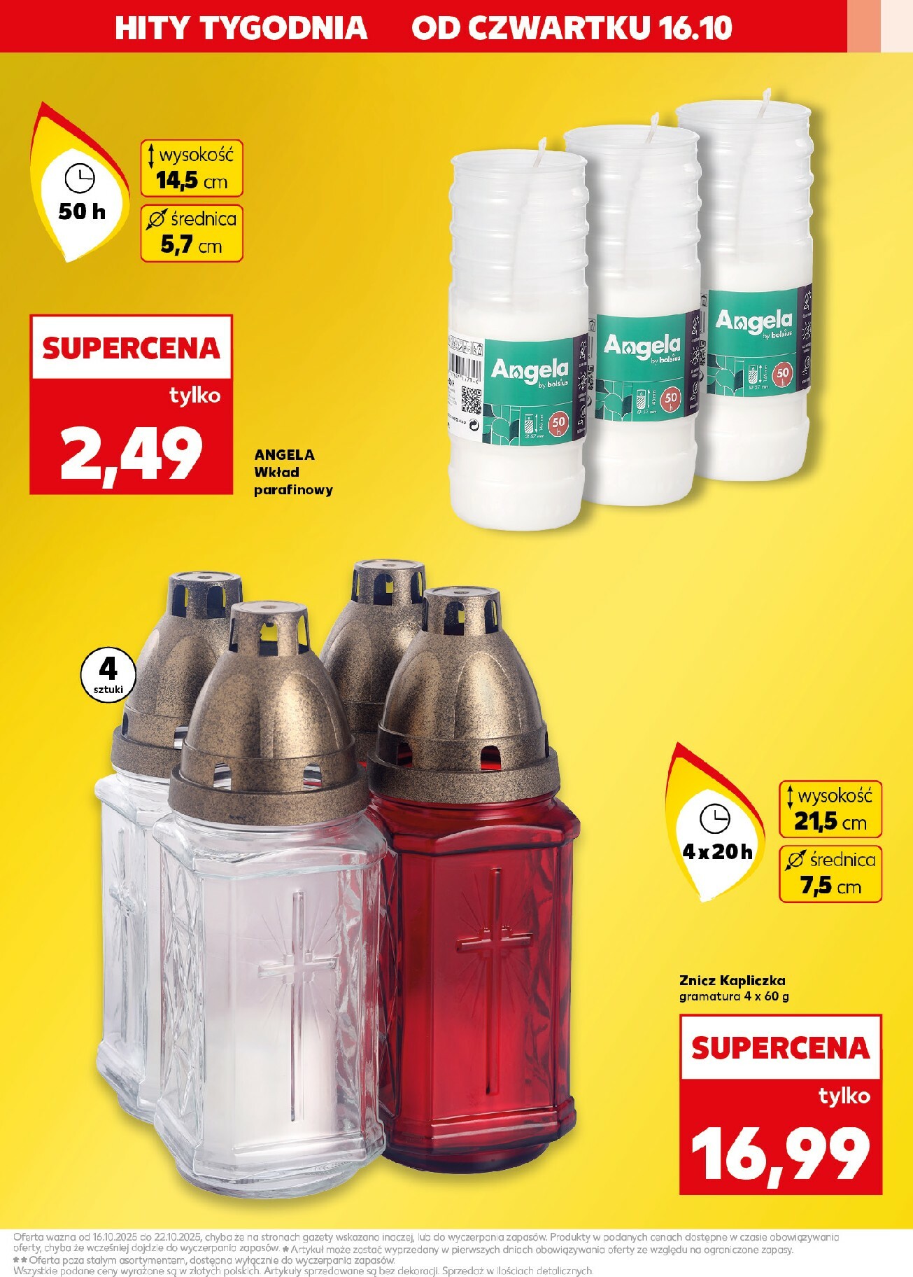 kaufland - Gazetka Kaufland - Mega okazje - ważna od 16.10. do 22.10. - page: 3