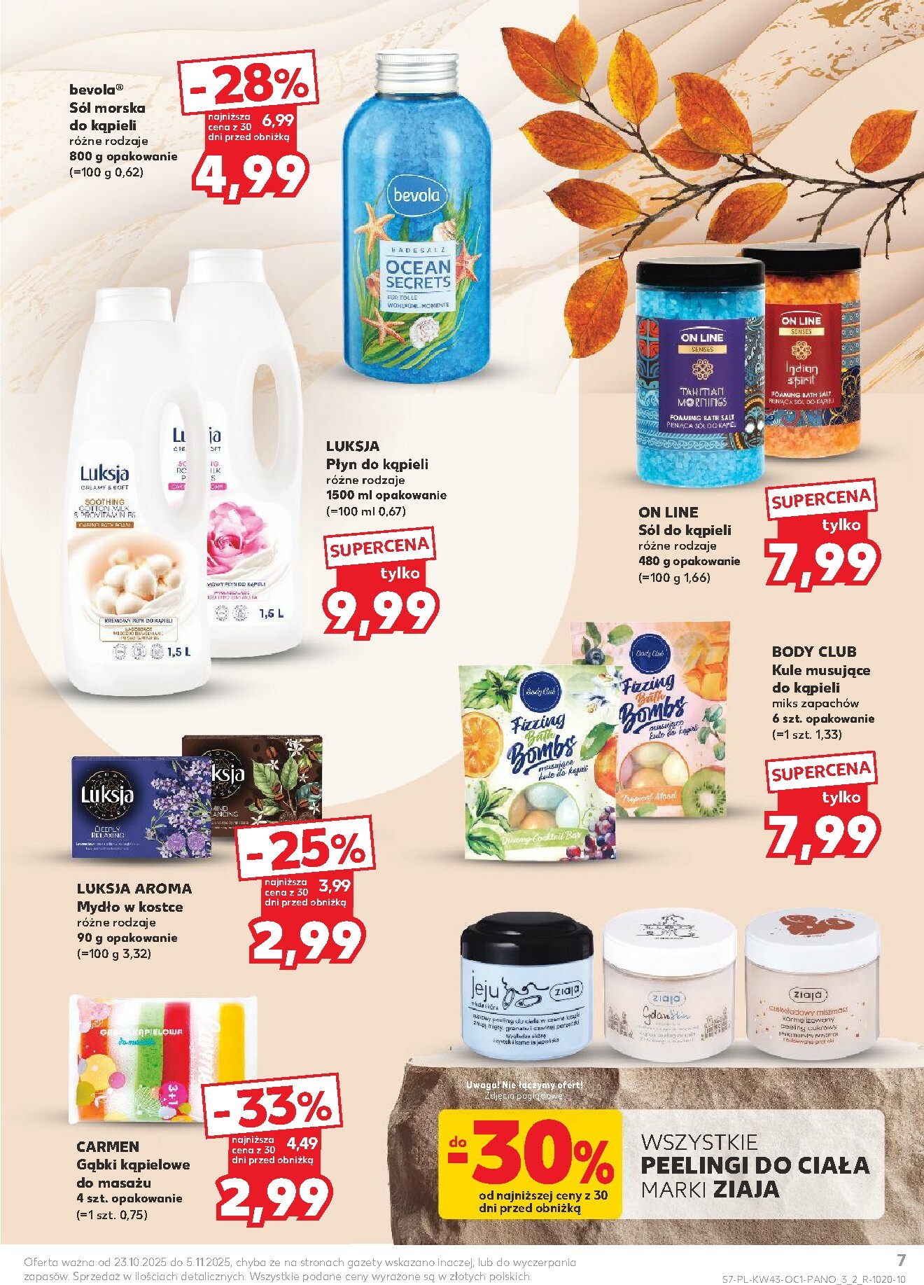 kaufland - Gazetka Kaufland - Drogeria - ważna od 23.10. do 05.11. - page: 7