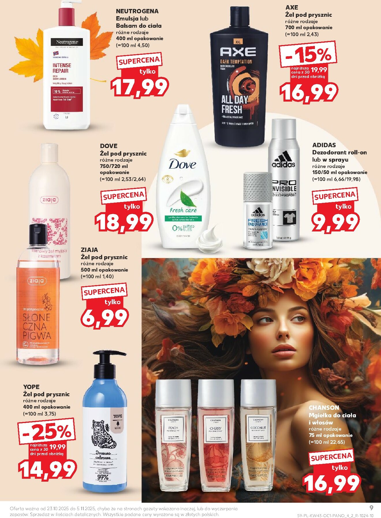 kaufland - Gazetka Kaufland - Drogeria - ważna od 23.10. do 05.11. - page: 9