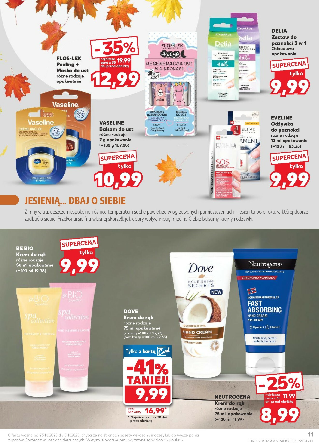 kaufland - Gazetka Kaufland - Drogeria - ważna od 23.10. do 05.11. - page: 11