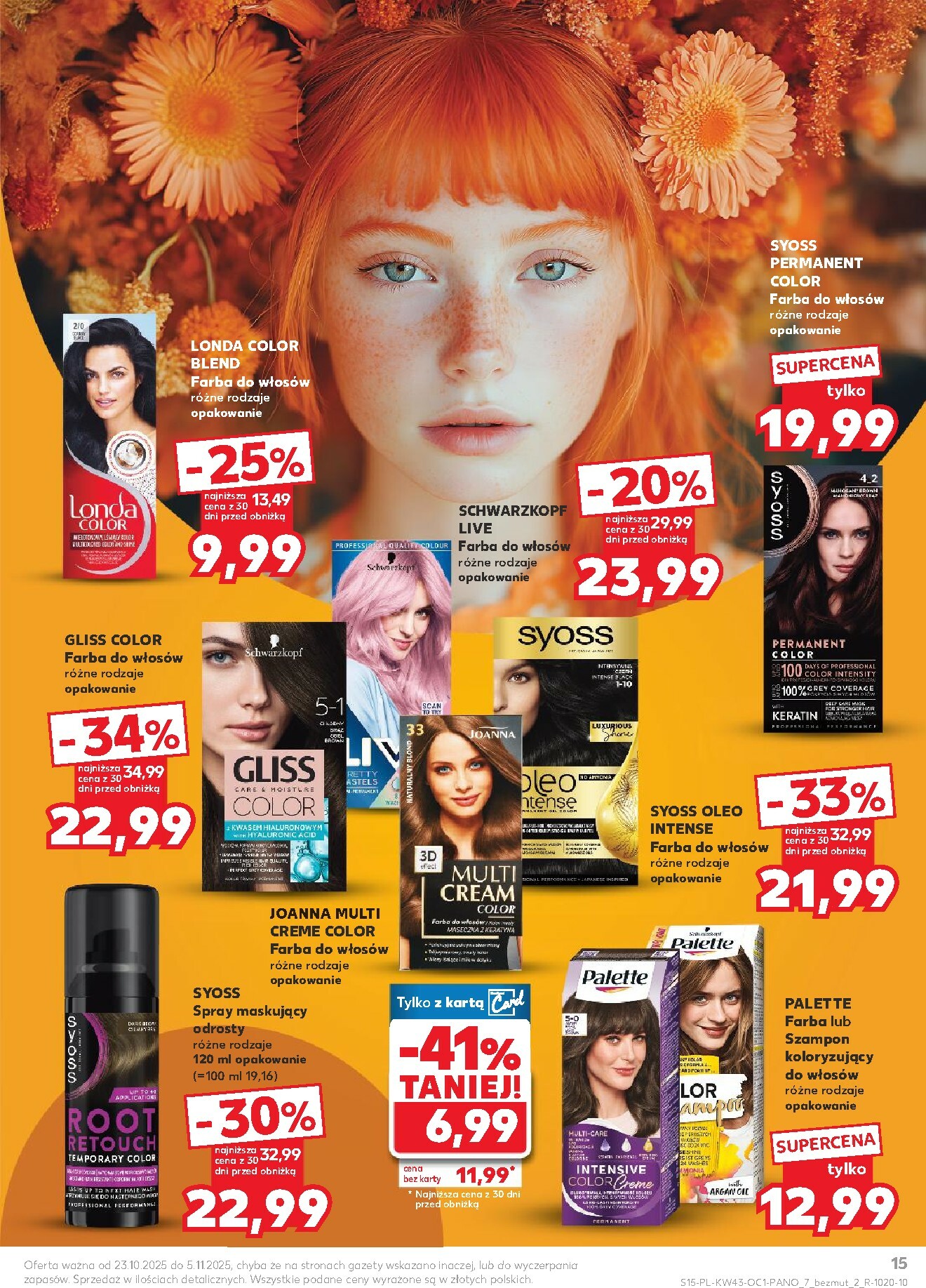 kaufland - Gazetka Kaufland - Drogeria - ważna od 23.10. do 05.11. - page: 15