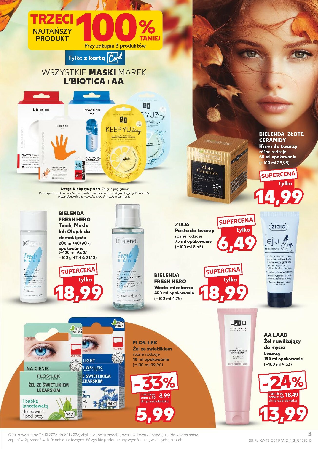 kaufland - Gazetka Kaufland - Drogeria - ważna od 23.10. do 05.11. - page: 3