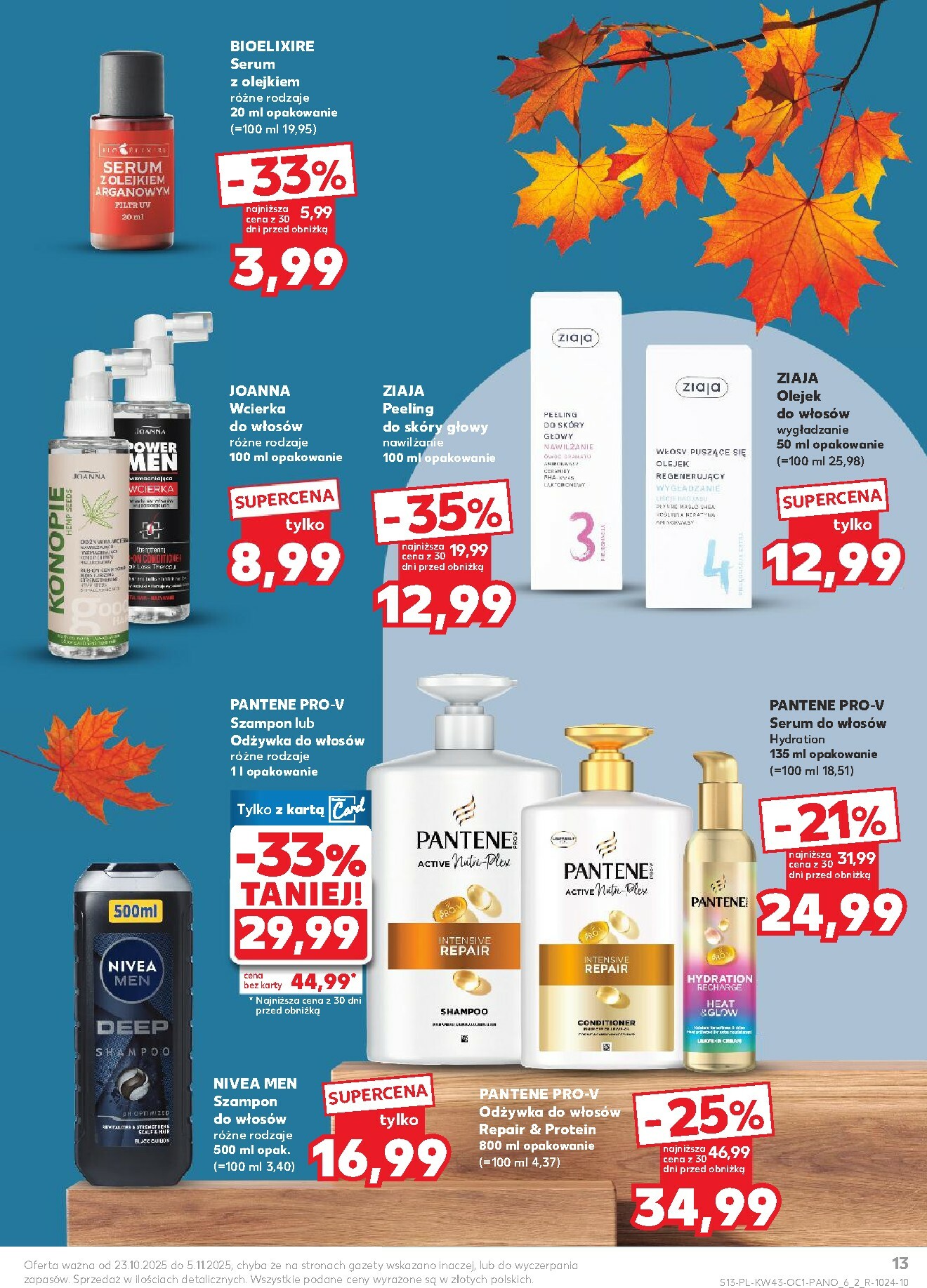 kaufland - Gazetka Kaufland - Drogeria - ważna od 23.10. do 05.11. - page: 13