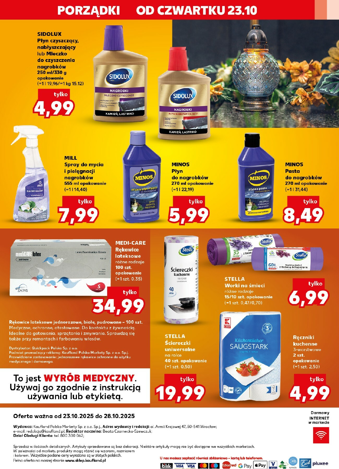 kaufland - Gazetka Kaufland - Pamietaj, dbaj - ważna od 23.10. do 28.10. - page: 18