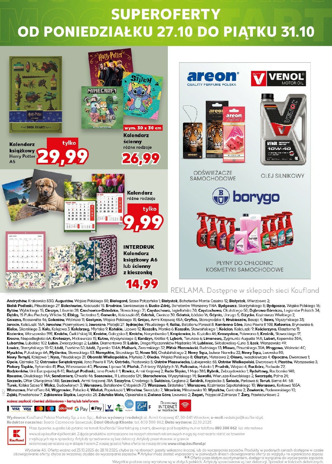 kaufland - Gazetka Kaufland - Mega Okazje - ważna od 23.10. do 28.10. - page: 20