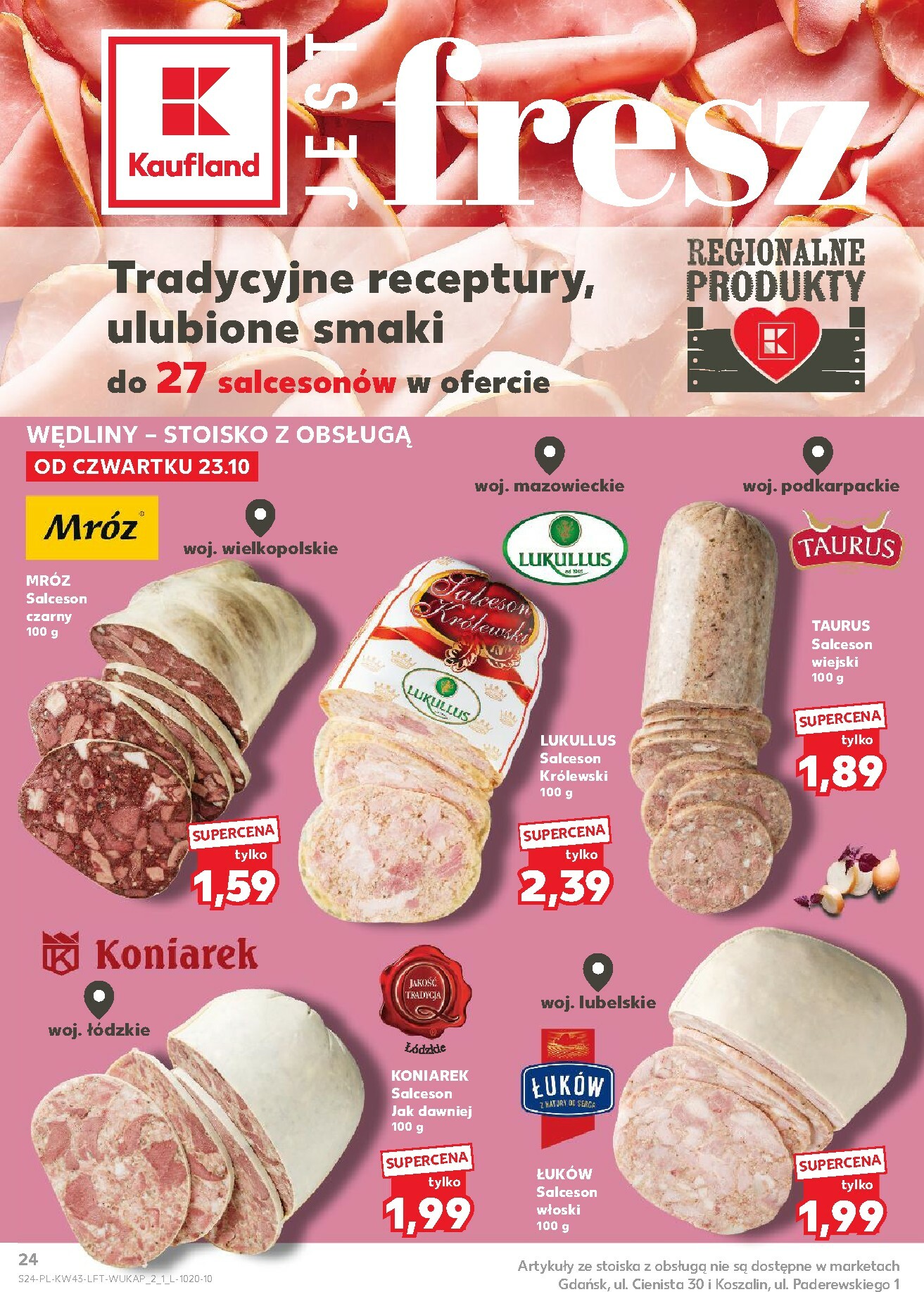 kaufland - Gazetka Kaufland - ważna od 23.10. do 28.10. - page: 24 kaufland - Gazetka Kaufland - ważna od 23.10. do 28.10. - page: 24