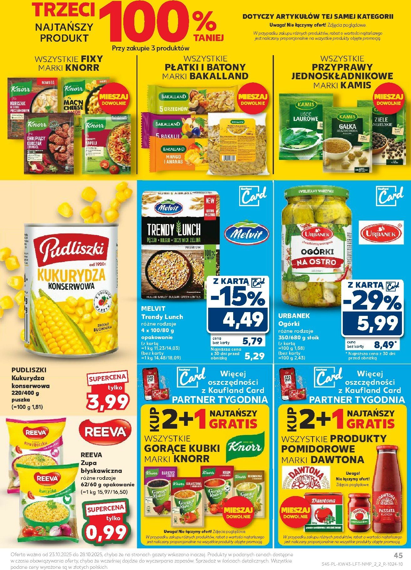 kaufland - Gazetka Kaufland - ważna od 23.10. do 28.10. - page: 45 kaufland - Gazetka Kaufland - ważna od 23.10. do 28.10. - page: 45