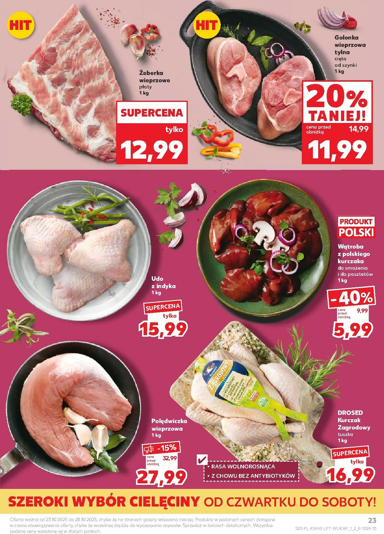 kaufland - Gazetka Kaufland - ważna od 23.10. do 28.10. - page: 23 kaufland - Gazetka Kaufland - ważna od 23.10. do 28.10. - page: 23