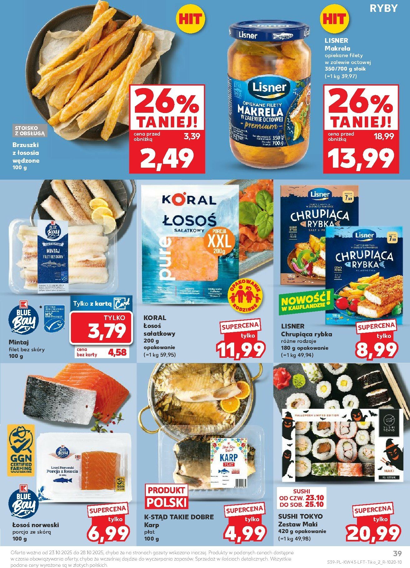 kaufland - Gazetka Kaufland - ważna od 23.10. do 28.10. - page: 39 kaufland - Gazetka Kaufland - ważna od 23.10. do 28.10. - page: 39