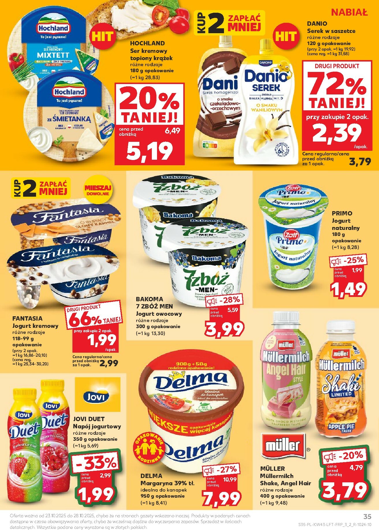 kaufland - Gazetka Kaufland - ważna od 23.10. do 28.10. - page: 35 kaufland - Gazetka Kaufland - ważna od 23.10. do 28.10. - page: 35