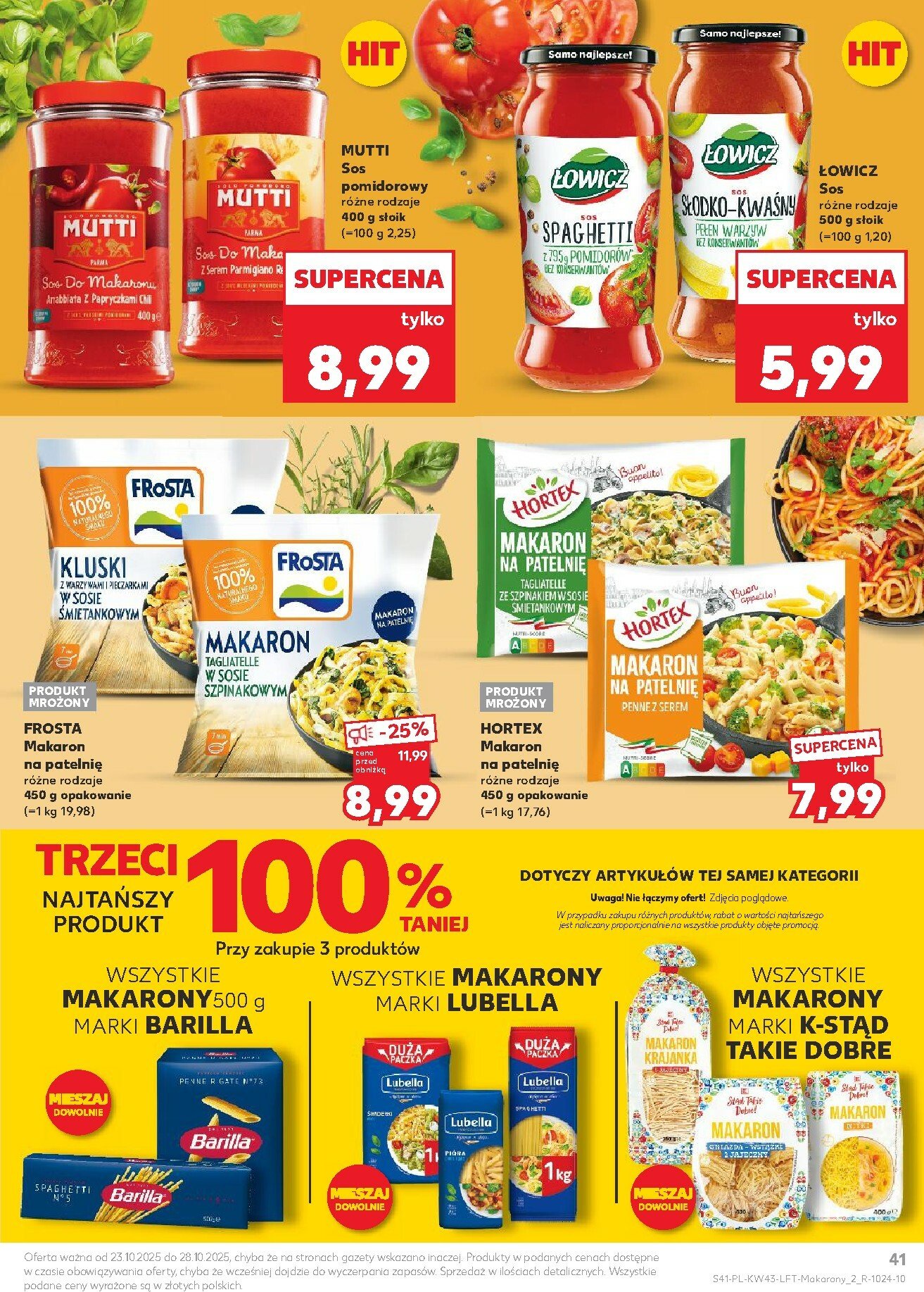 kaufland - Gazetka Kaufland - ważna od 23.10. do 28.10. - page: 41 kaufland - Gazetka Kaufland - ważna od 23.10. do 28.10. - page: 41