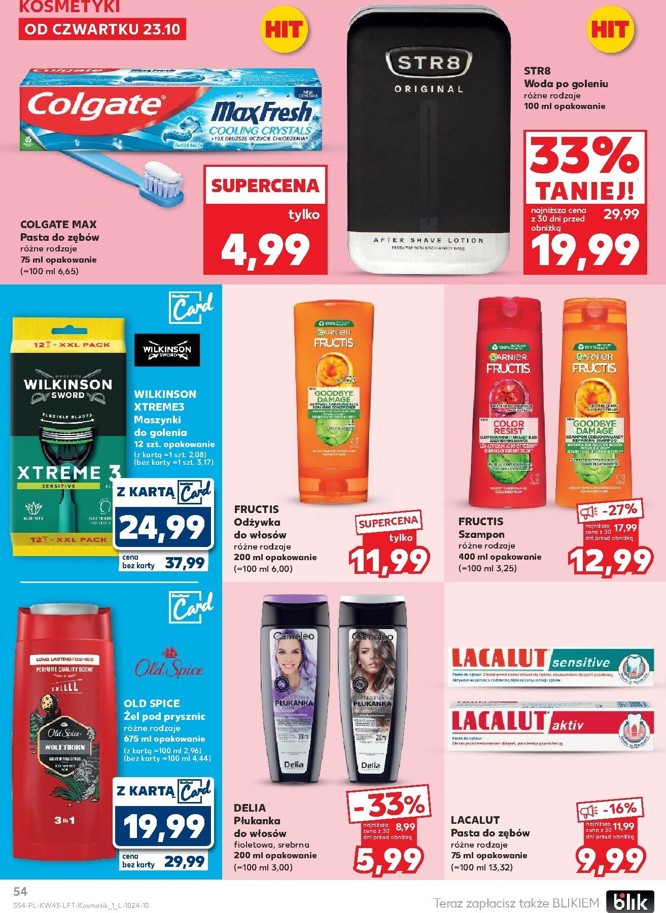 kaufland - Gazetka Kaufland - ważna od 23.10. do 28.10. - page: 54 kaufland - Gazetka Kaufland - ważna od 23.10. do 28.10. - page: 54