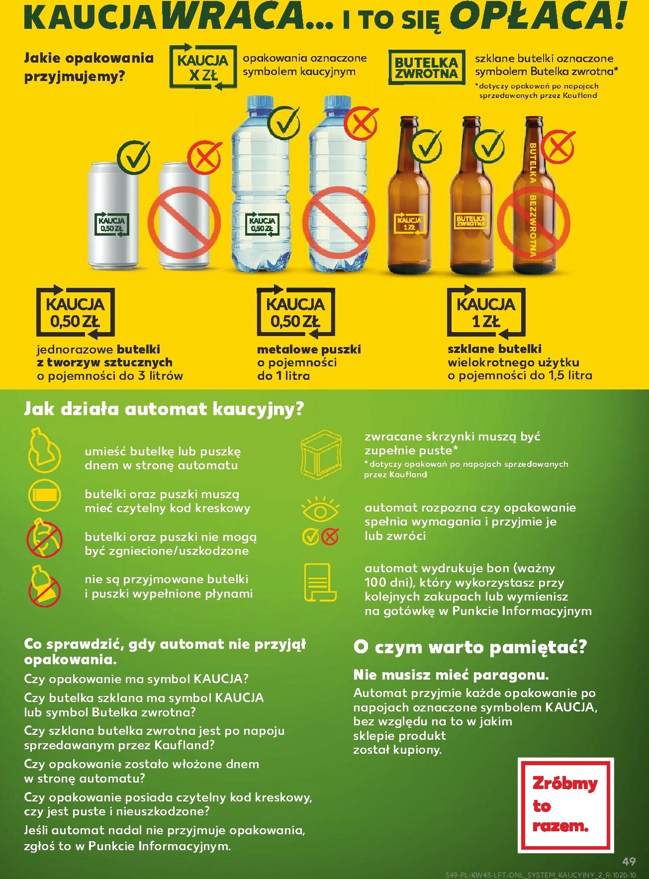 kaufland - Gazetka Kaufland - ważna od 23.10. do 28.10. - page: 49 kaufland - Gazetka Kaufland - ważna od 23.10. do 28.10. - page: 49