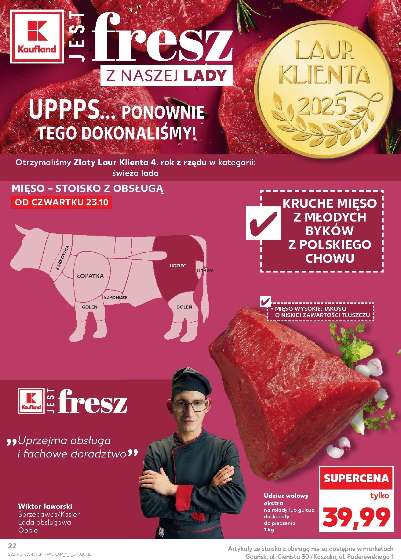 kaufland - Gazetka Kaufland - ważna od 23.10. do 28.10. - page: 22 kaufland - Gazetka Kaufland - ważna od 23.10. do 28.10. - page: 22