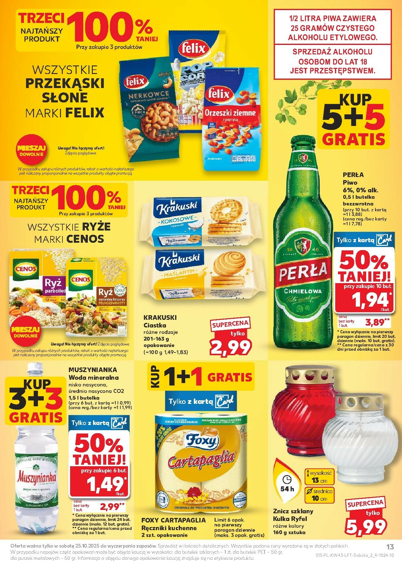 kaufland - Gazetka Kaufland - ważna od 23.10. do 28.10. - page: 13 kaufland - Gazetka Kaufland - ważna od 23.10. do 28.10. - page: 13