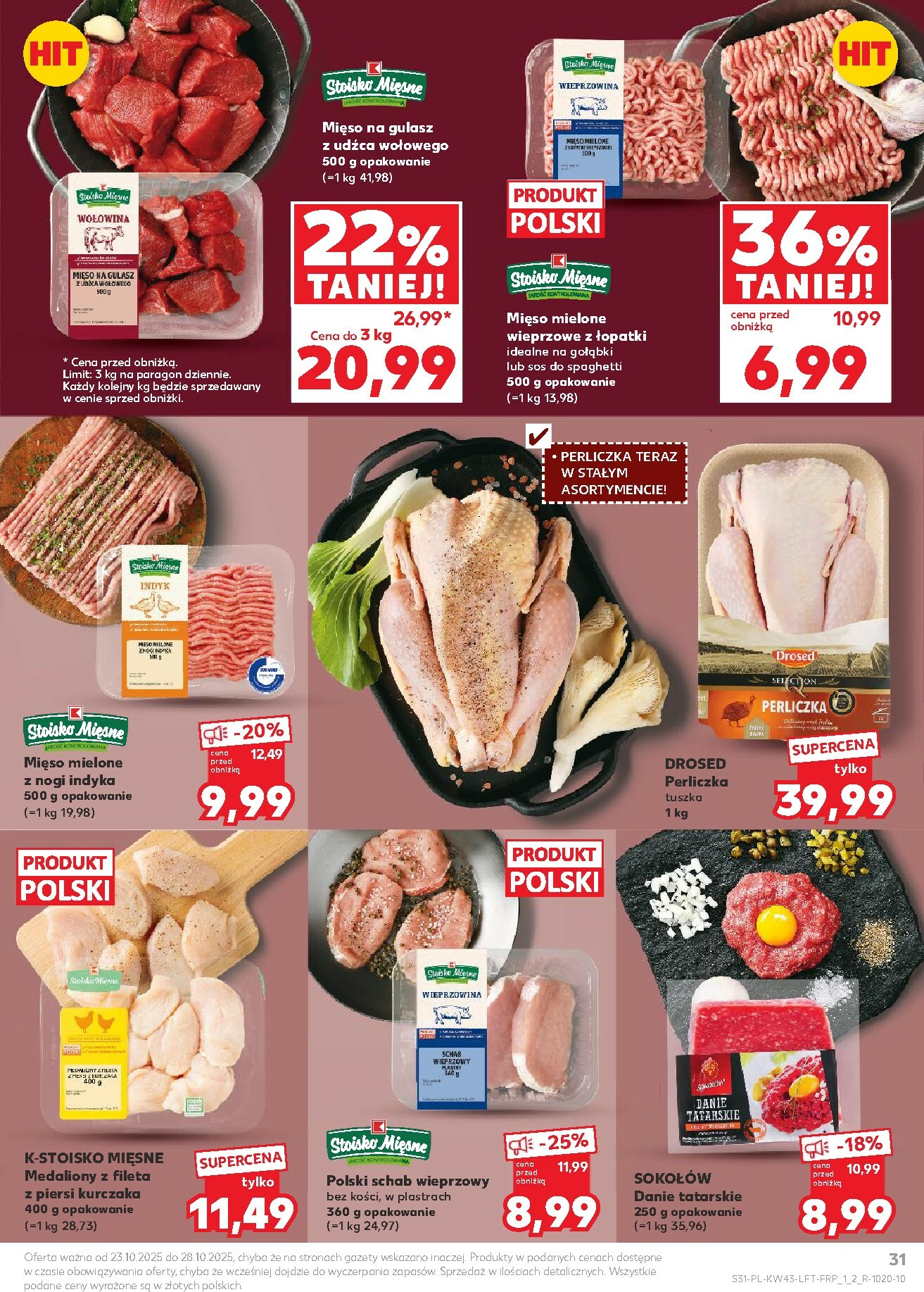 kaufland - Gazetka Kaufland - ważna od 23.10. do 28.10. - page: 31 kaufland - Gazetka Kaufland - ważna od 23.10. do 28.10. - page: 31