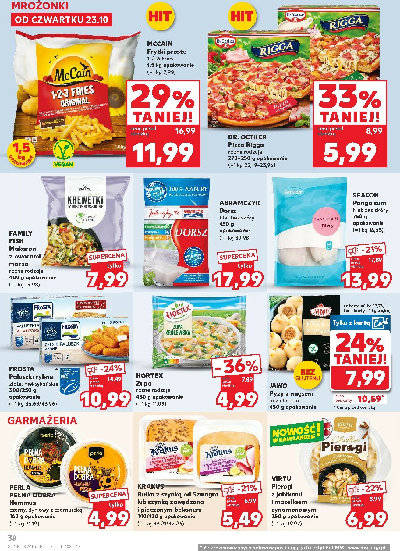 kaufland - Gazetka Kaufland - ważna od 23.10. do 28.10. - page: 38 kaufland - Gazetka Kaufland - ważna od 23.10. do 28.10. - page: 38