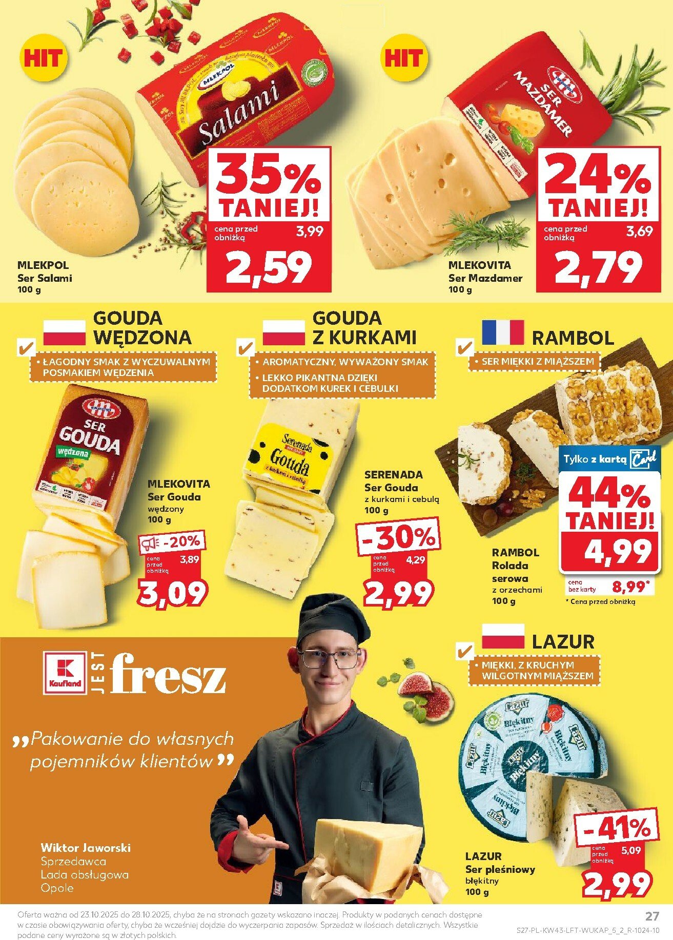 kaufland - Gazetka Kaufland - ważna od 23.10. do 28.10. - page: 27 kaufland - Gazetka Kaufland - ważna od 23.10. do 28.10. - page: 27