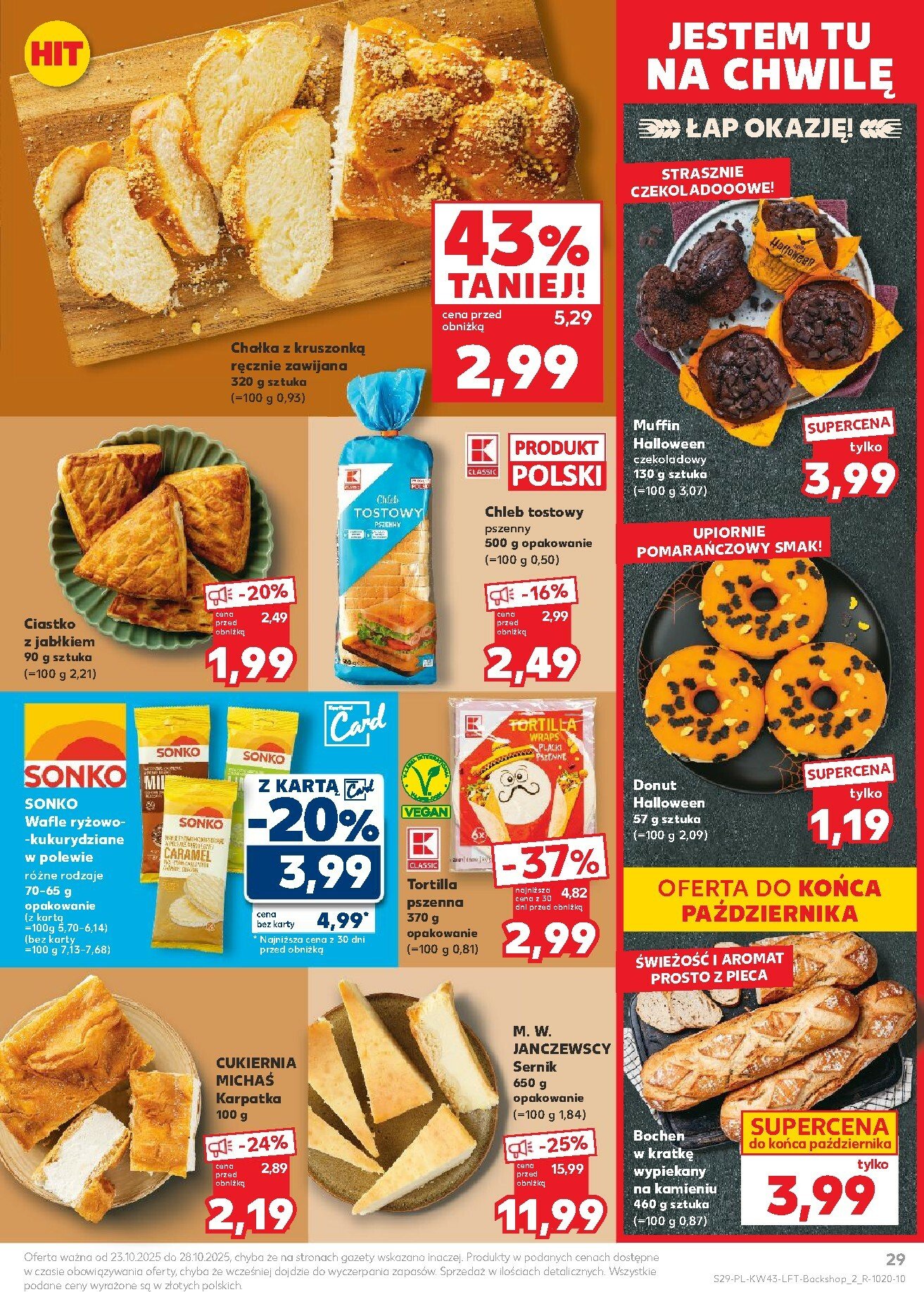 kaufland - Gazetka Kaufland - ważna od 23.10. do 28.10. - page: 29 kaufland - Gazetka Kaufland - ważna od 23.10. do 28.10. - page: 29