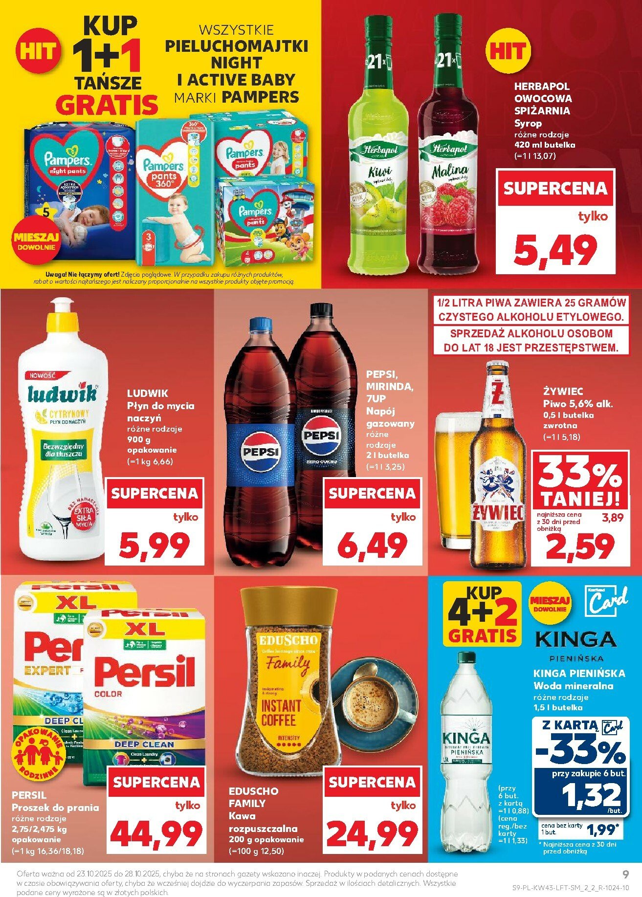 kaufland - Gazetka Kaufland - ważna od 23.10. do 28.10. - page: 9 kaufland - Gazetka Kaufland - ważna od 23.10. do 28.10. - page: 9