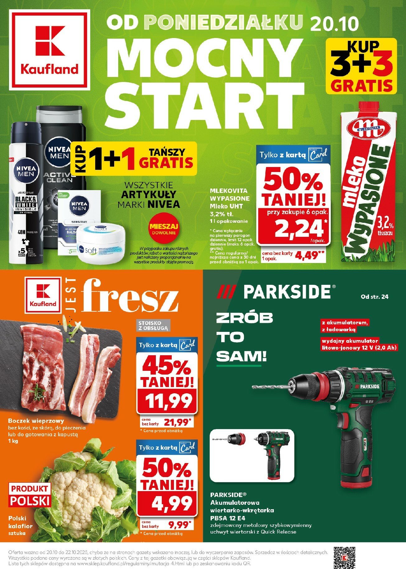 kaufland - Gazetka Kaufland - Mocny Start - ważna od 20.10. do 22.10.