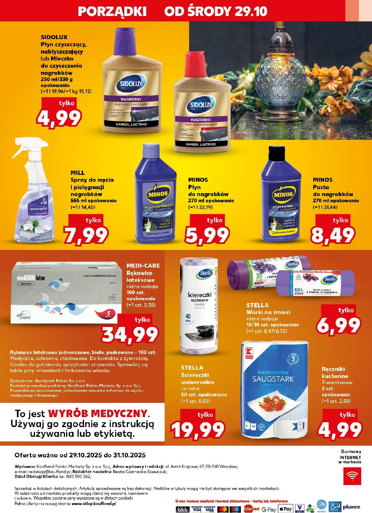 kaufland - Gazetka Kaufland - Pamietaj, dbaj - ważna od 29.10. do 05.11. - page: 18