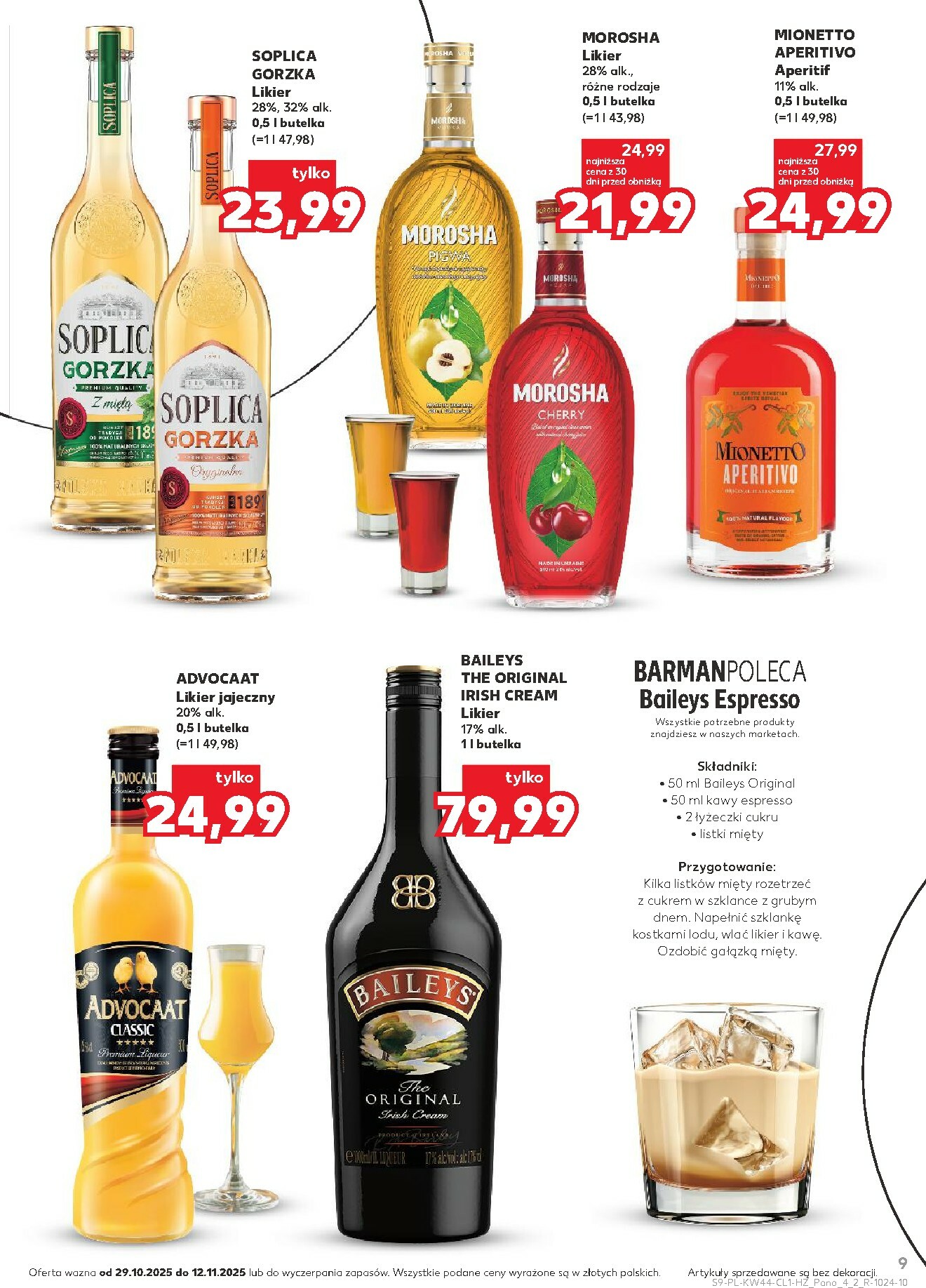 kaufland - Gazetka Kaufland - Barek - ważna od 29.10. do 12.11. - page: 9