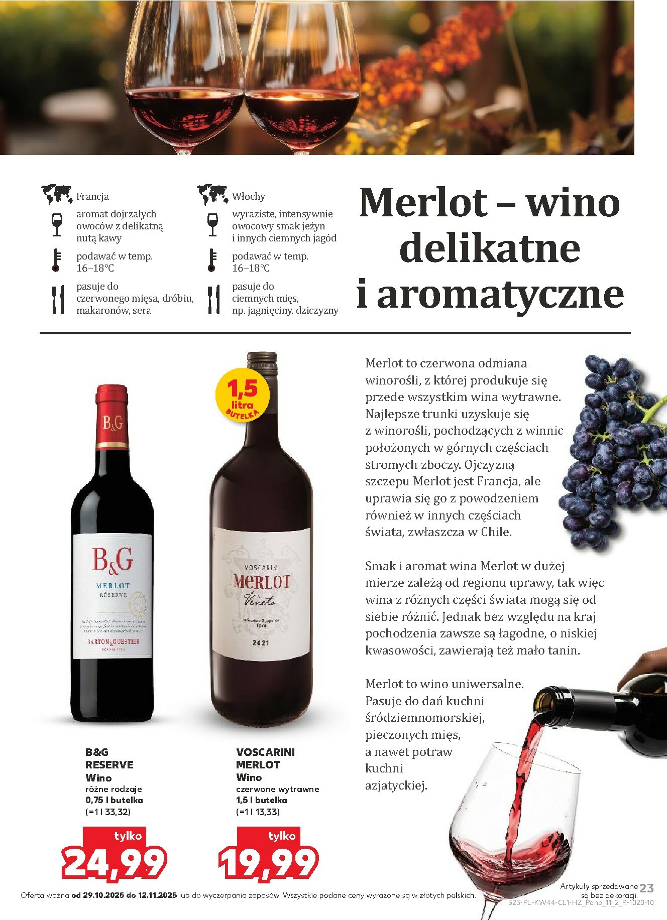 kaufland - Gazetka Kaufland - Barek - ważna od 29.10. do 12.11. - page: 23